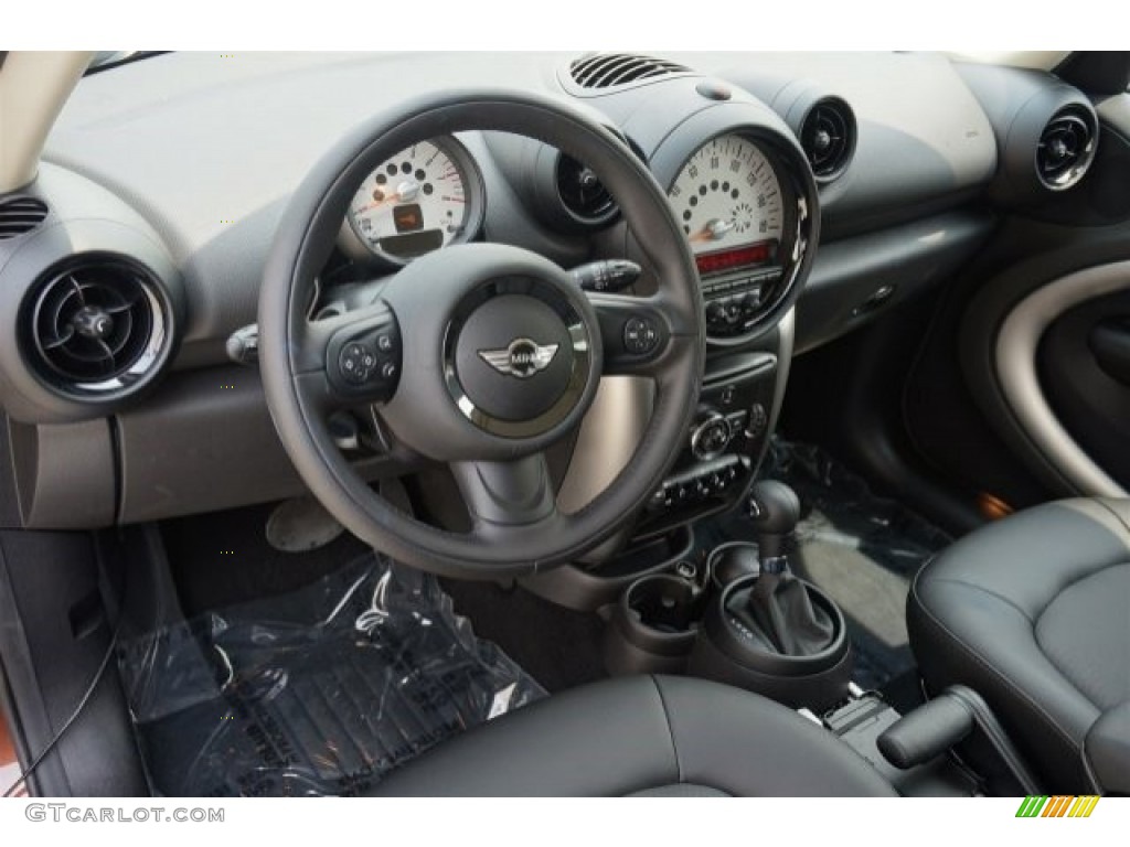 2014 Cooper Countryman - Brilliant Copper Metallic / Carbon Black photo #6