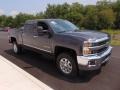 2015 Tungsten Metallic Chevrolet Silverado 2500HD LTZ Crew Cab 4x4  photo #6