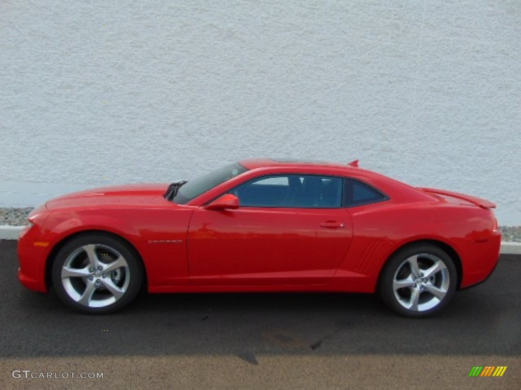 Red Hot 2015 Chevrolet Camaro LT/RS Coupe Exterior Photo #95896258