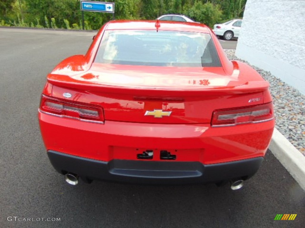 Red Hot 2015 Chevrolet Camaro LT/RS Coupe Exterior Photo #95896354