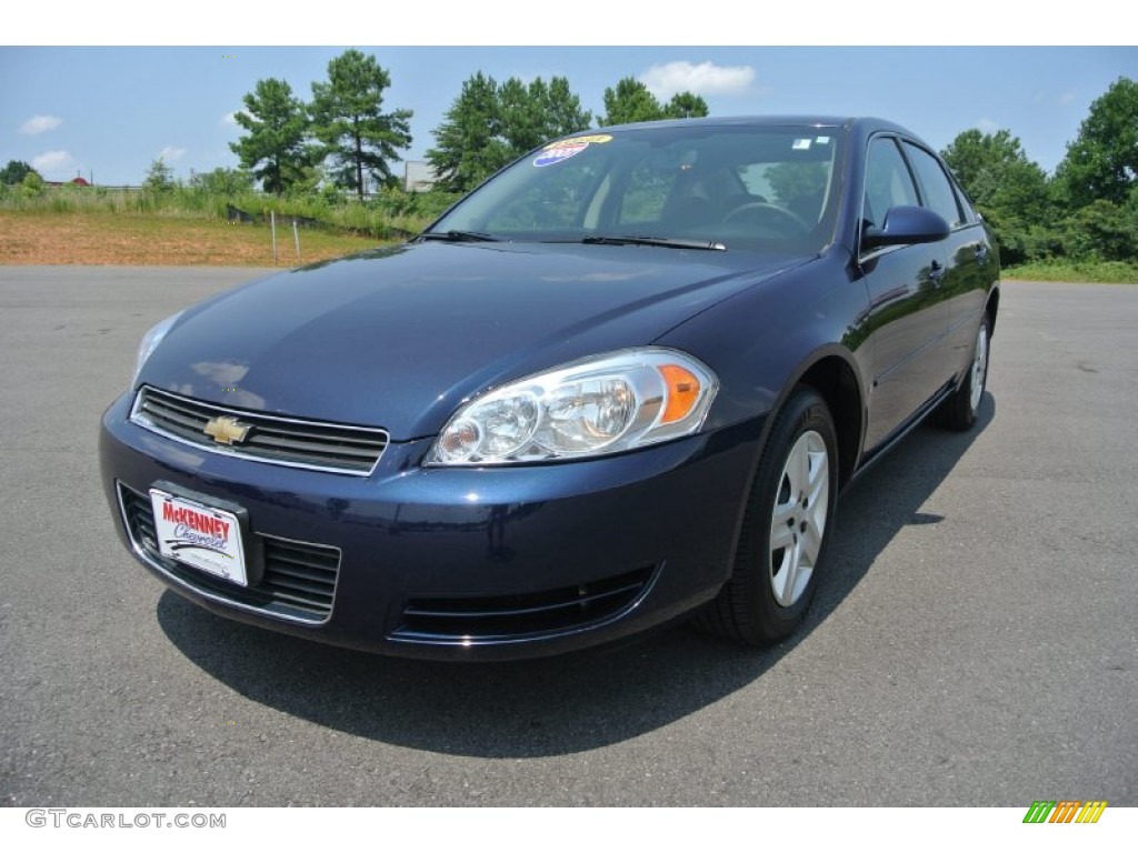 2007 Impala LS - Imperial Blue Metallic / Ebony Black photo #2