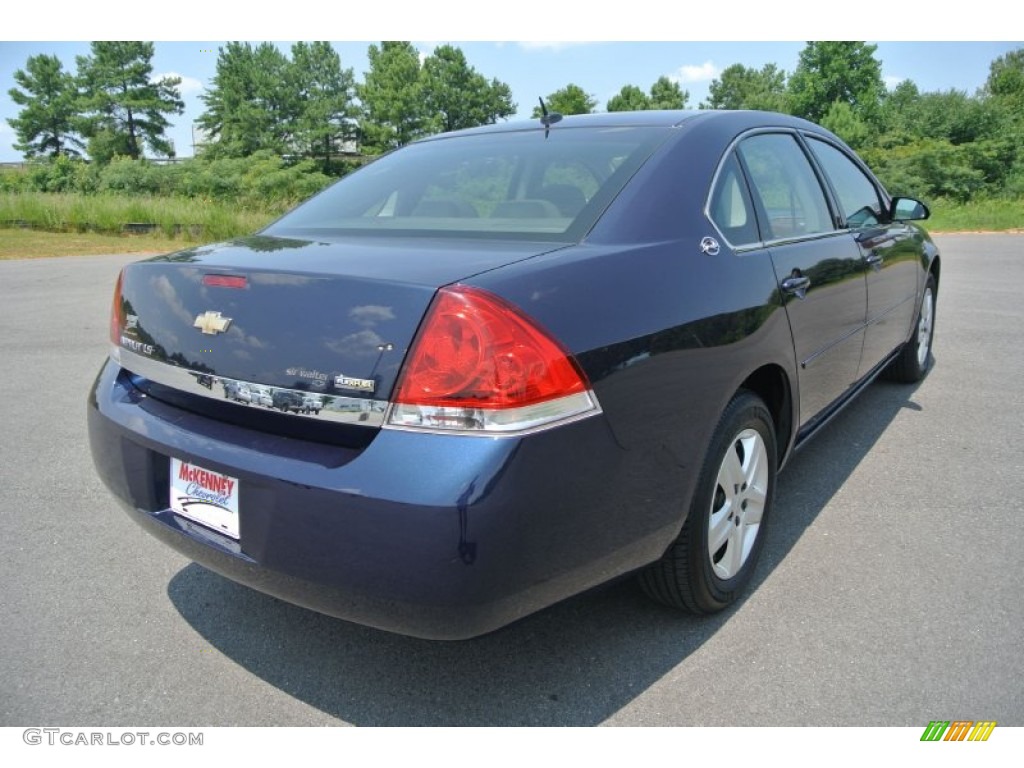 2007 Impala LS - Imperial Blue Metallic / Ebony Black photo #5