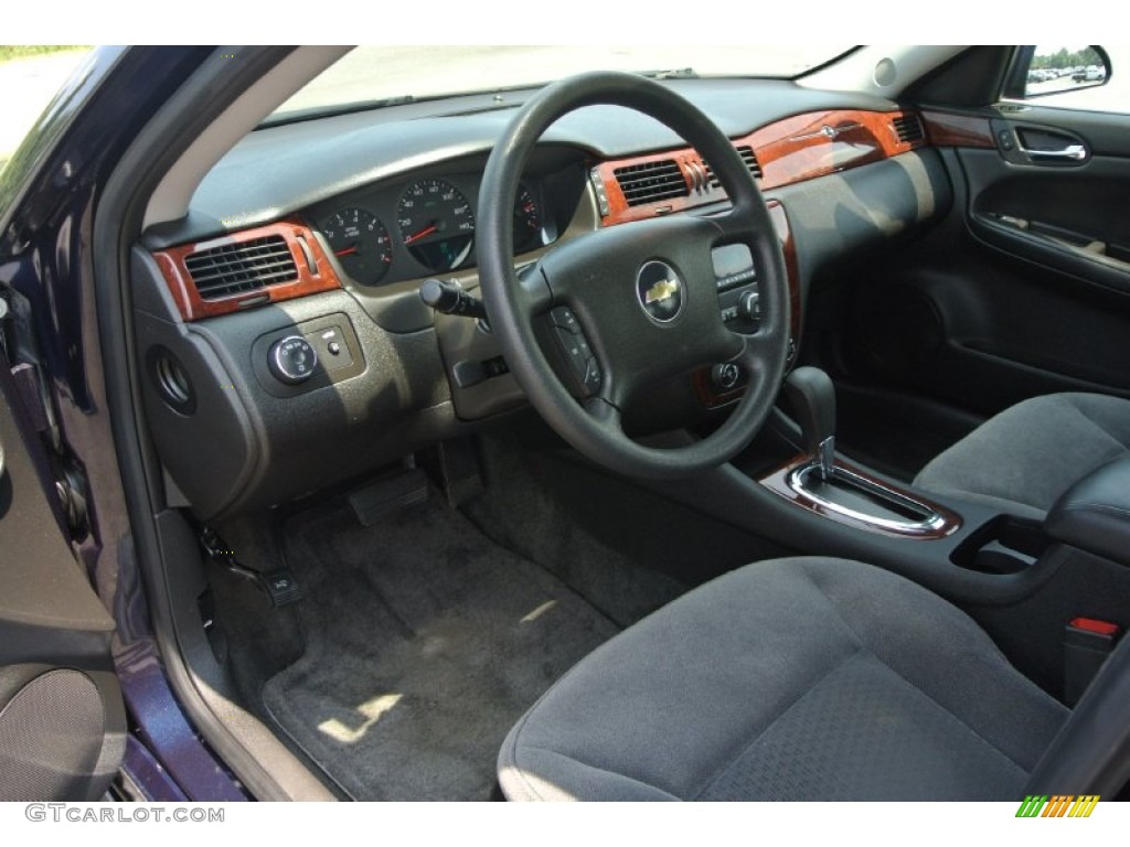 2007 Impala LS - Imperial Blue Metallic / Ebony Black photo #22