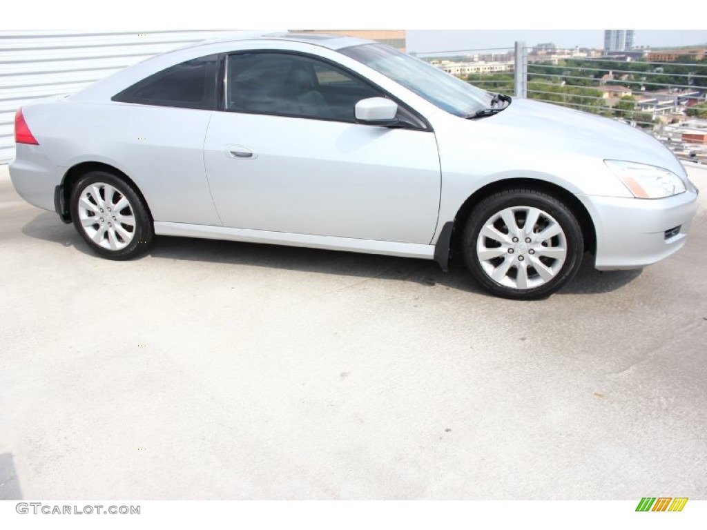 Alabaster Silver Metallic 2006 Honda Accord EX V6 Coupe Exterior Photo #95898937