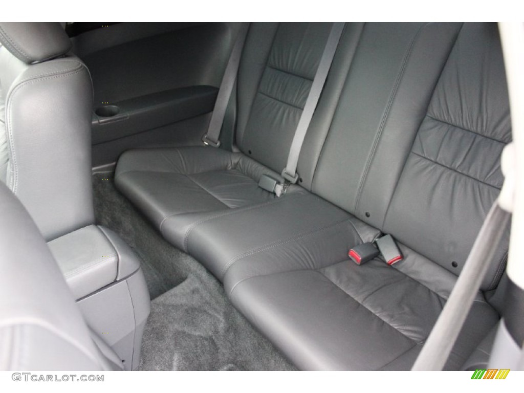 2006 Accord EX V6 Coupe - Alabaster Silver Metallic / Gray photo #25