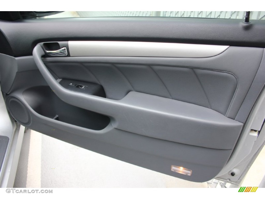 2006 Accord EX V6 Coupe - Alabaster Silver Metallic / Gray photo #29