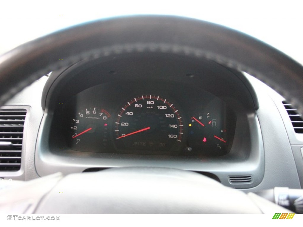 2006 Accord EX V6 Coupe - Alabaster Silver Metallic / Gray photo #35