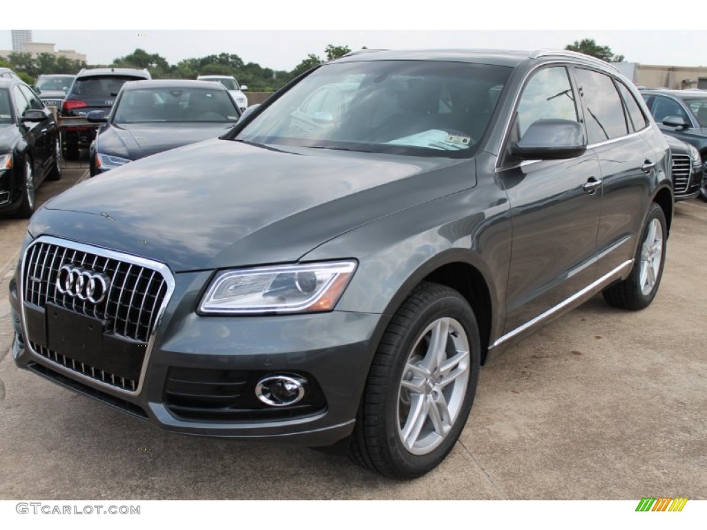 2015 Q5 2.0 TFSI Premium Plus quattro - Daytona Gray Metallic / Black photo #3