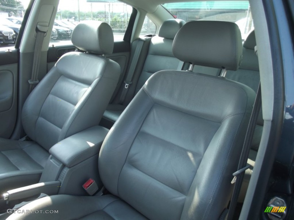 2003 Passat GLS Sedan - Blue Anthracite Pearl / Beige photo #9