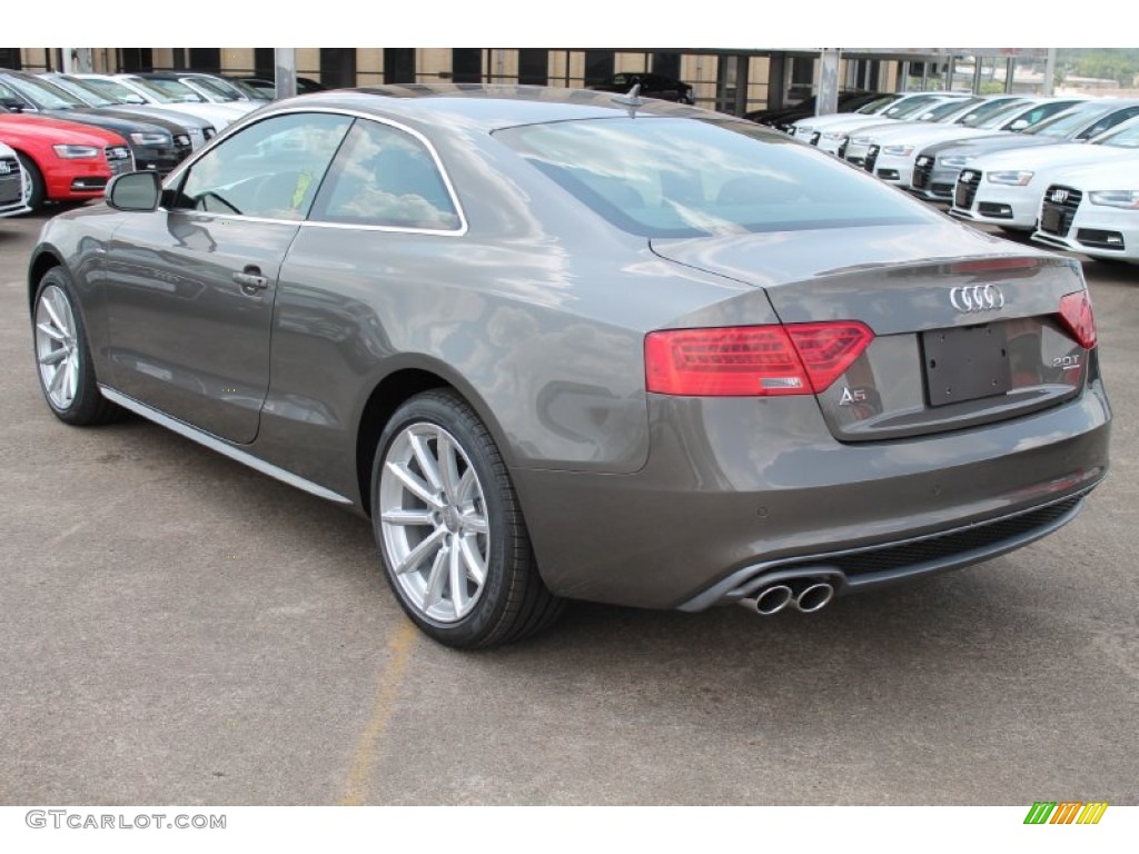 Dakota Gray Metallic 2015 Audi A5 Premium Plus quattro Coupe Exterior Photo #95901676