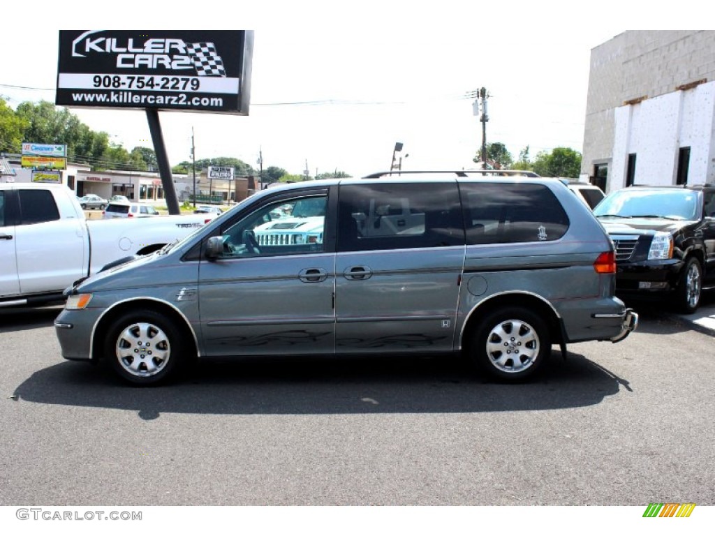 2002 Odyssey EX - Granite Green Metallic / Quartz Gray photo #4