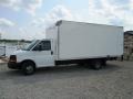 Summit White - Savana Cutaway 3500 Commercial Moving Truck Photo No. 3