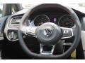 2015 Volkswagen Golf GTI Interlagos Cloth Interior Steering Wheel Photo