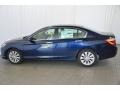 2014 Obsidian Blue Pearl Honda Accord EX Sedan  photo #7