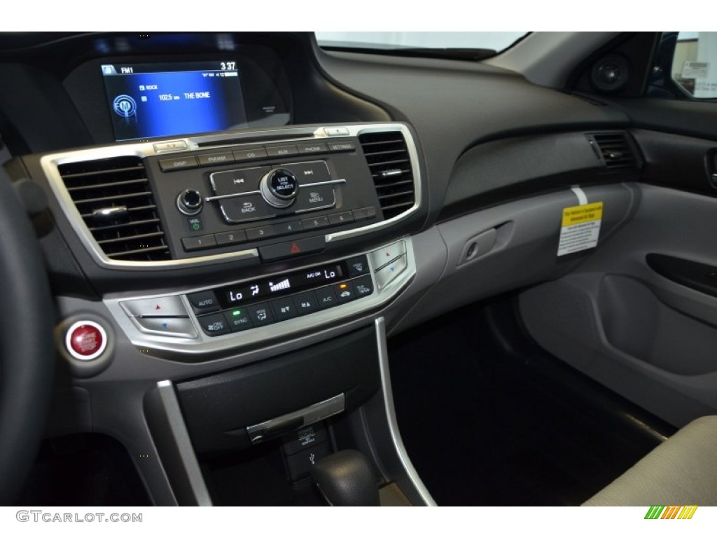 2014 Accord EX Sedan - Obsidian Blue Pearl / Gray photo #12