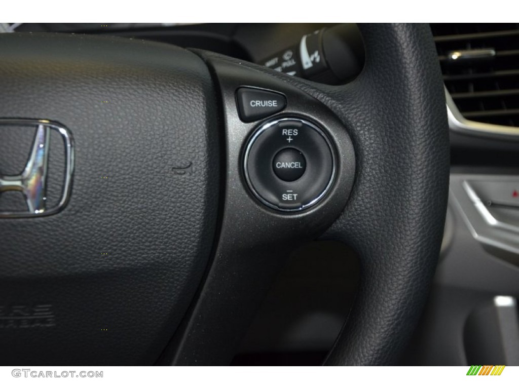 2014 Accord EX Sedan - Obsidian Blue Pearl / Gray photo #18