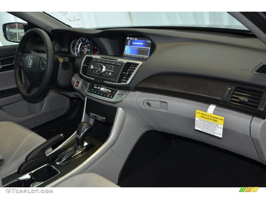 2014 Accord EX Sedan - Obsidian Blue Pearl / Gray photo #30