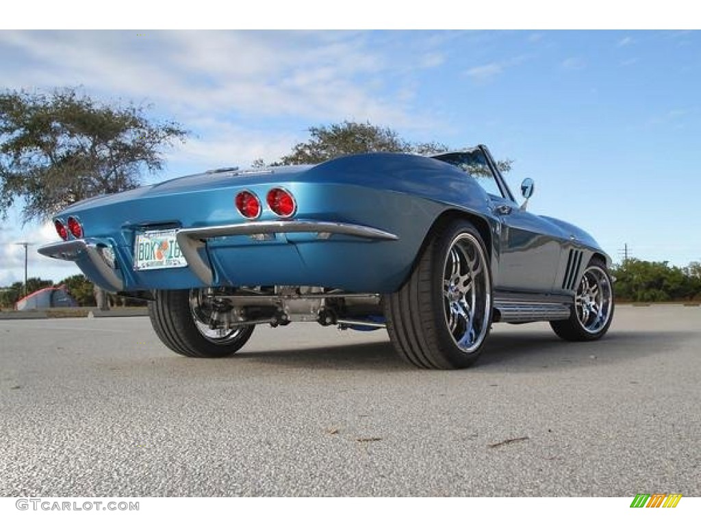 1965 Corvette Sting Ray Convertible Ralph Eckler Signature Corvette - Nassau Blue / Bright Blue photo #10