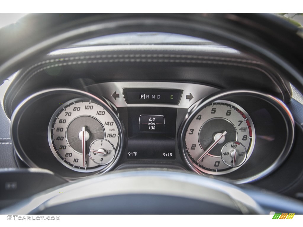 2015 Mercedes-Benz SL 550 Roadster Gauges Photo #95907139