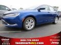 2015 Vivid Blue Pearl Chrysler 200 Limited  photo #1