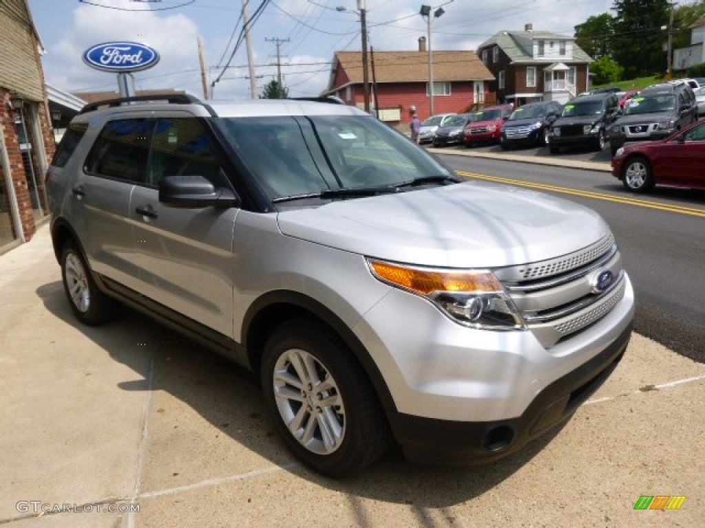 2015 Explorer 4WD - Ingot Silver / Medium Light Stone photo #3