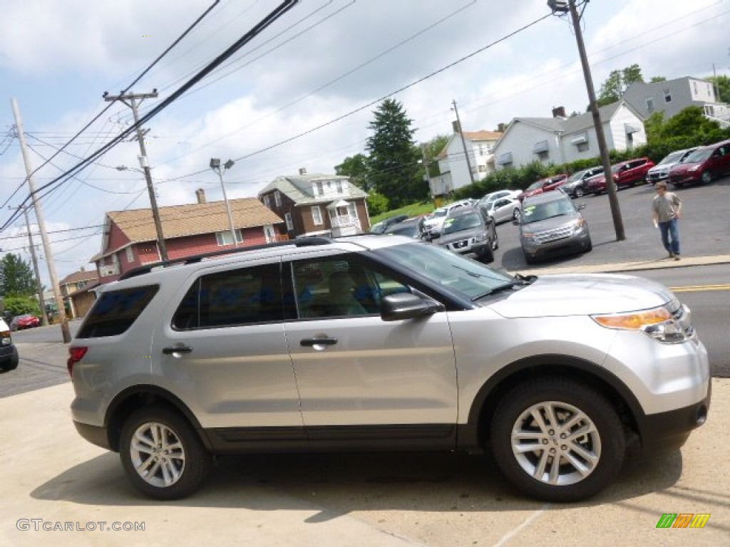 2015 Explorer 4WD - Ingot Silver / Medium Light Stone photo #4