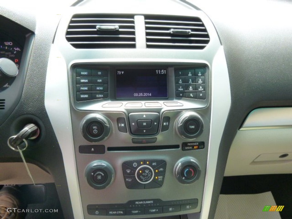 2015 Explorer 4WD - Ingot Silver / Medium Light Stone photo #14
