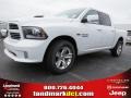 2014 Bright White Ram 1500 Sport Crew Cab  photo #1