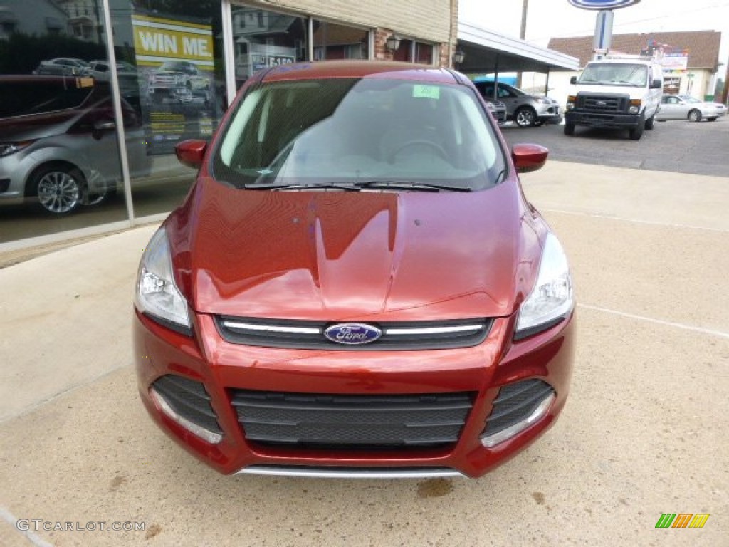 2014 Escape SE 1.6L EcoBoost 4WD - Sunset / Charcoal Black photo #2