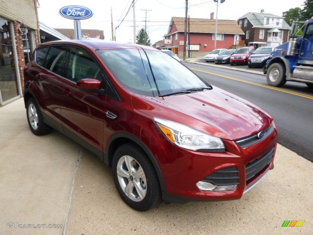 2014 Escape SE 1.6L EcoBoost 4WD - Sunset / Charcoal Black photo #3