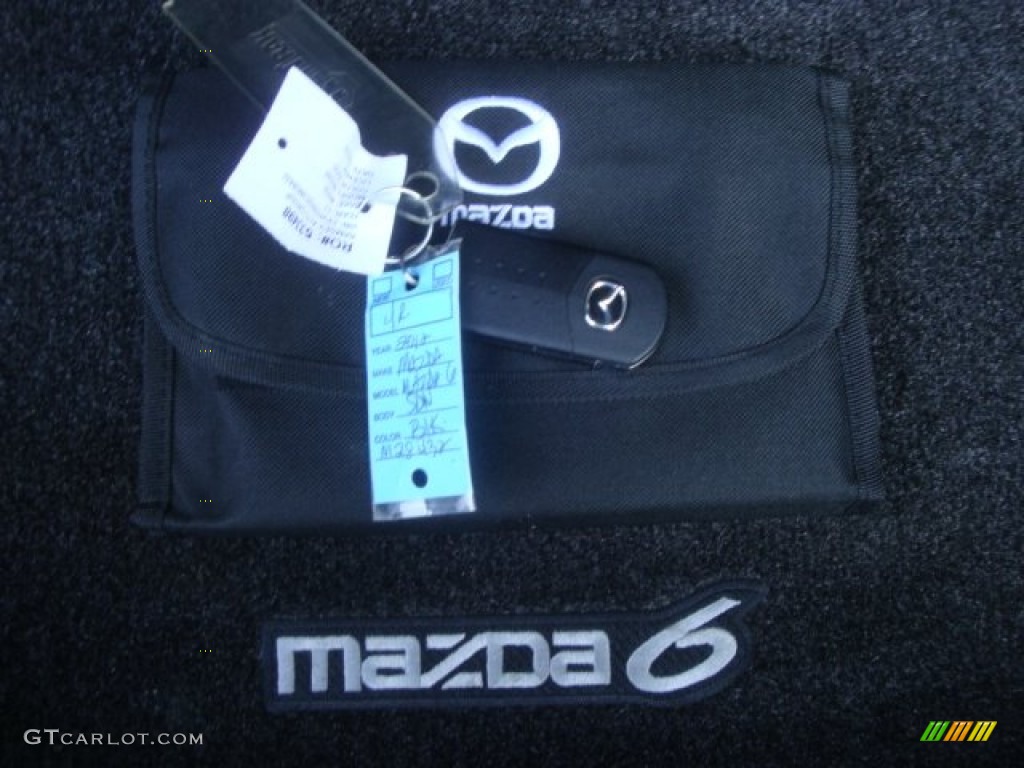 2012 MAZDA6 i Sport Sedan - Ebony Black / Beige photo #22