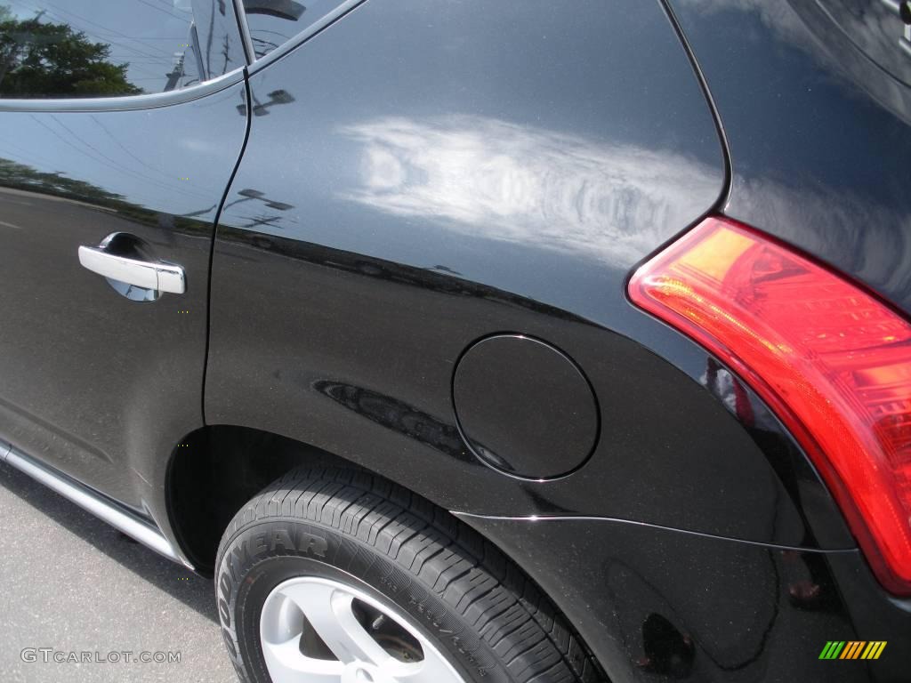 2005 Murano SL AWD - Super Black / Charcoal photo #8