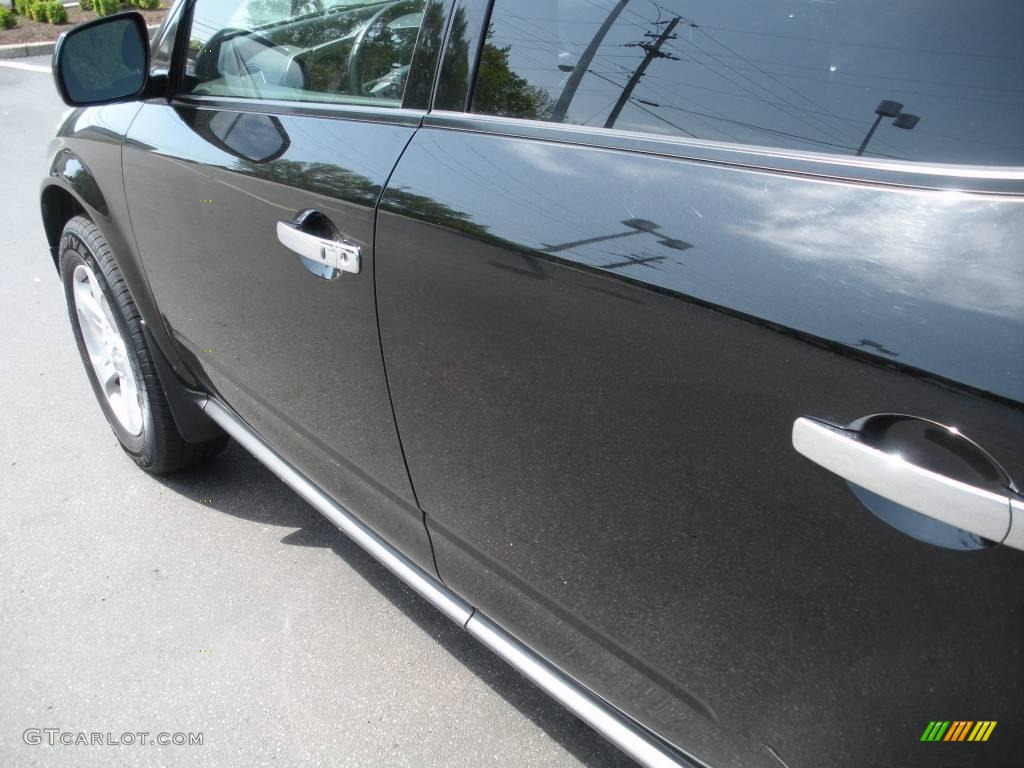 2005 Murano SL AWD - Super Black / Charcoal photo #9