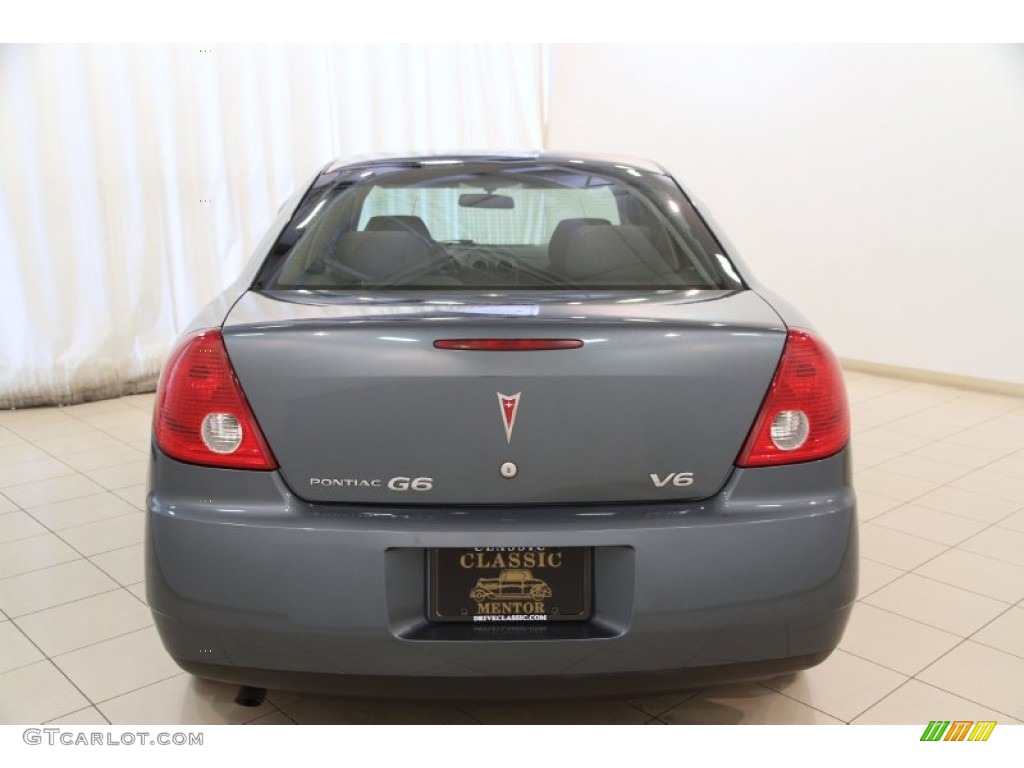 2006 G6 V6 Sedan - Stealth Gray Metallic / Ebony photo #13