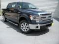 2014 Blue Jeans Ford F150 XLT SuperCrew  photo #2