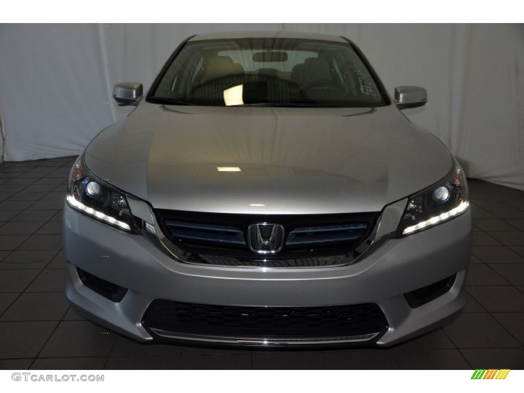 2014 Accord Hybrid Sedan - Alabaster Silver Metallic / Ivory photo #2