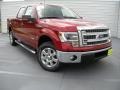 2014 Ruby Red Ford F150 XLT SuperCrew  photo #2