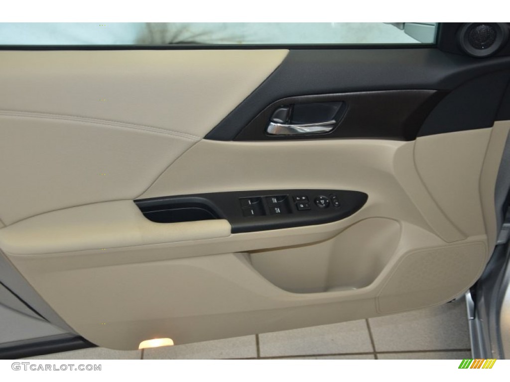 2014 Accord Hybrid Sedan - Alabaster Silver Metallic / Ivory photo #11