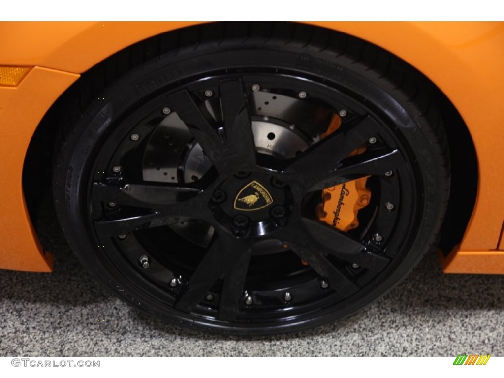 2013 Gallardo LP 560-4 Spyder - Arancio Borealis / Nero Perseus photo #9