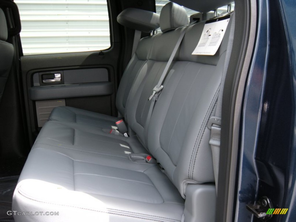 2014 F150 XLT SuperCrew - Blue Jeans / Steel Grey photo #24