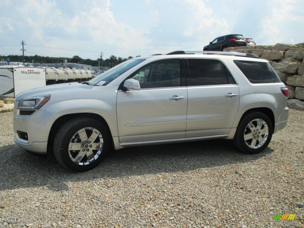 2015 Acadia Denali AWD - Quicksilver Metallic / Ebony photo #3