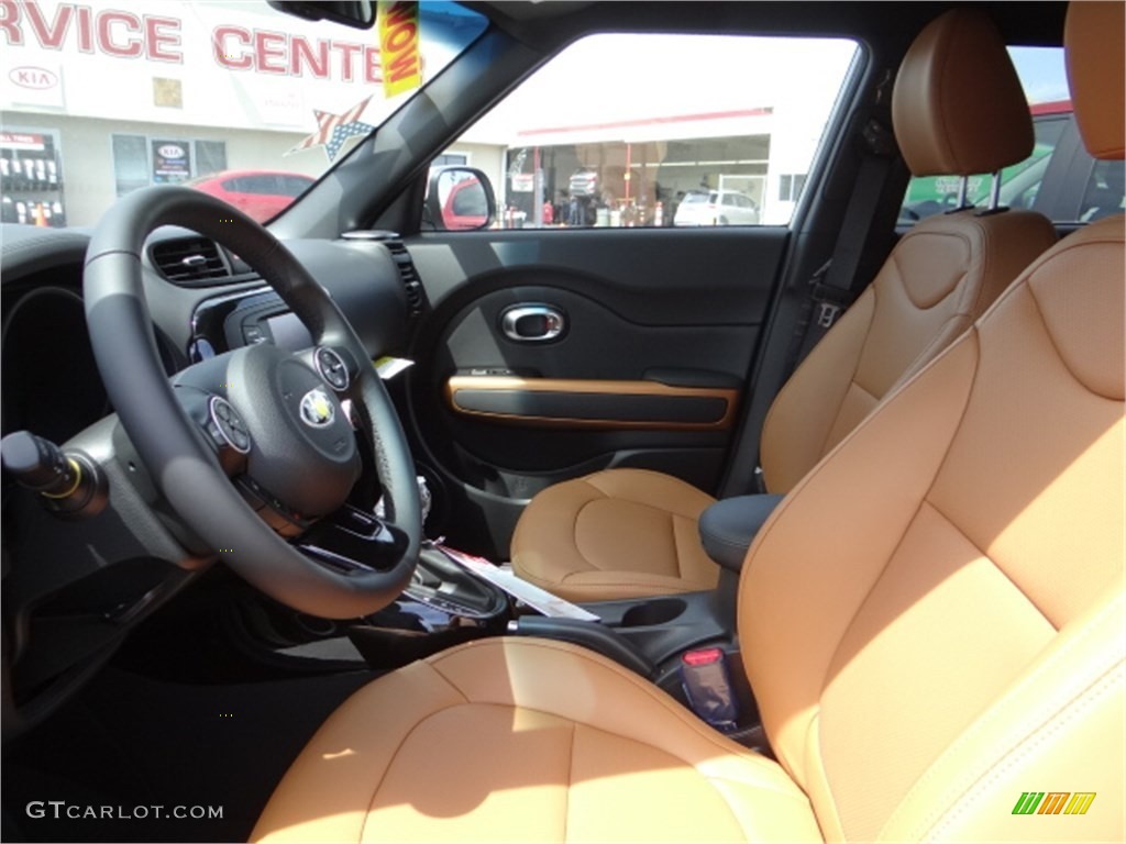 Umber Brown Nappa Interior 2015 Kia Soul ! Photo #95917633