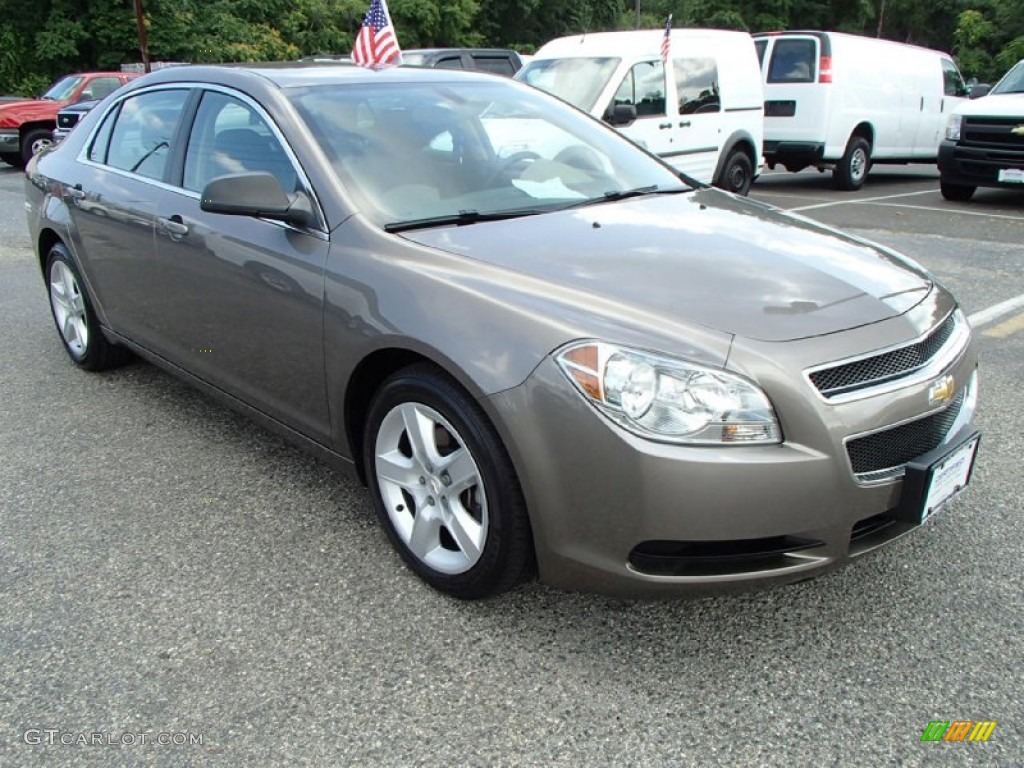 2011 Malibu LS - Mocha Steel Metallic / Cocoa/Cashmere photo #3