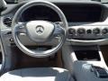 Crystal Grey/Seashell Grey 2015 Mercedes-Benz S 550 Sedan Dashboard