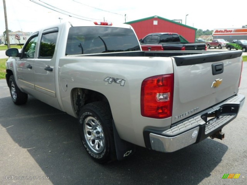 2009 Silverado 1500 LT Crew Cab 4x4 - Silver Birch Metallic / Ebony photo #3