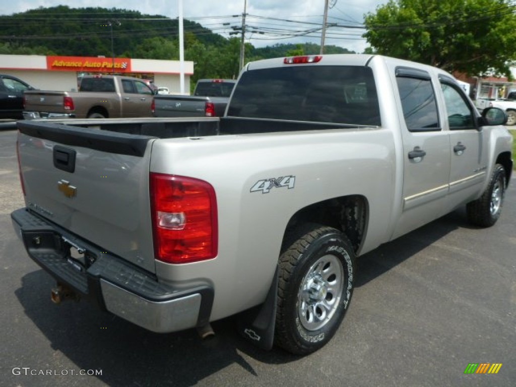 2009 Silverado 1500 LT Crew Cab 4x4 - Silver Birch Metallic / Ebony photo #6