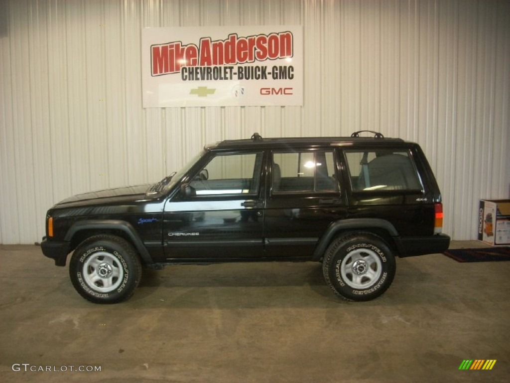 Black Jeep Cherokee