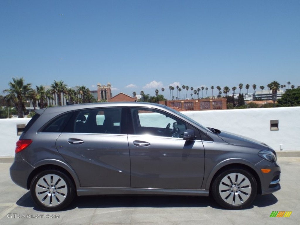 Mountain Grey Metallic 2014 Mercedes-Benz B Electric Drive Exterior Photo #95921551