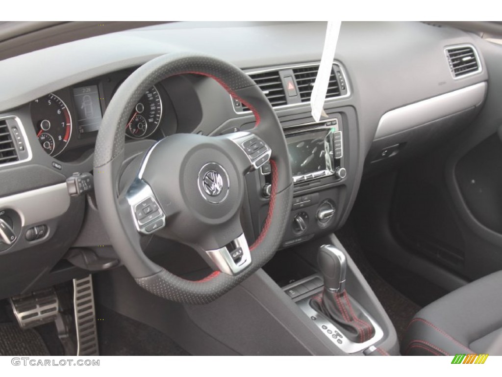 2014 Volkswagen Jetta GLI Titan Black Dashboard Photo #95921656
