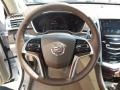 Shale/Brownstone 2015 Cadillac SRX Luxury AWD Steering Wheel